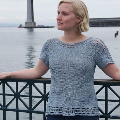 Embarcadero Top - knitting pattern
