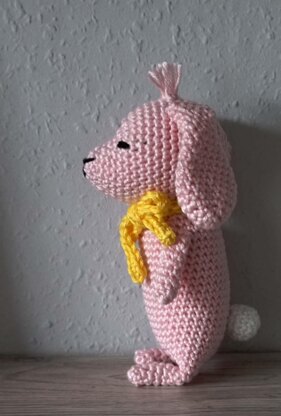 Crochet Pattern Bunny Pink!