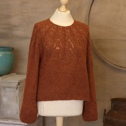 Patera Sweater in The Fibre Co. Cirro - Downloadable PDF