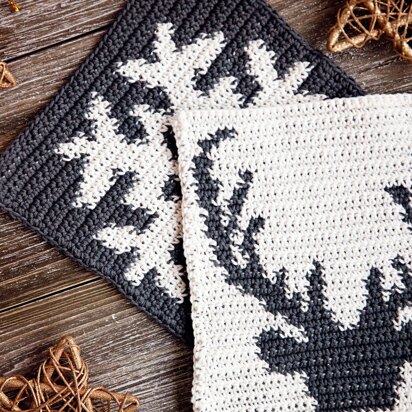 Winter Potholders