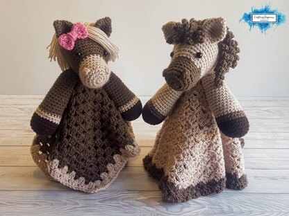 & Harriet Horse Loveys Crochet Patterns