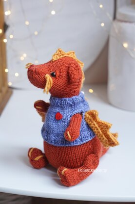 Knitting pattern: Dragon's Sweater