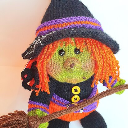 Pumpkin Pants Witch Gonk Gnome