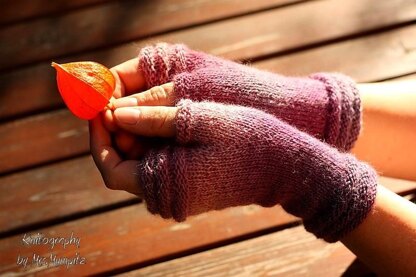 Coziness Fingerless Mitts