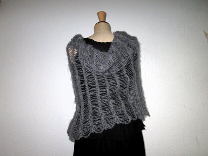 Lacy collar and cowl