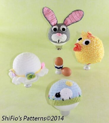 276-Spring & Easter Hats Crochet Pattern #276
