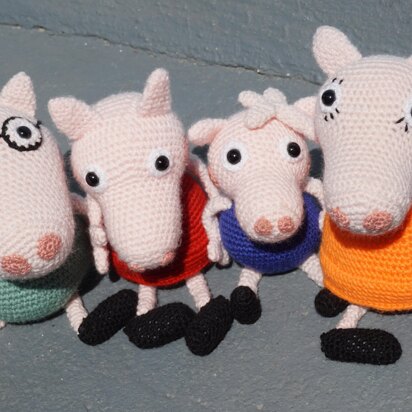 Crochet Pattern for the Family with Pep!