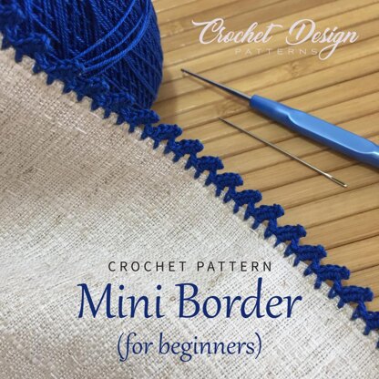 4 mini borders for crochet beginners