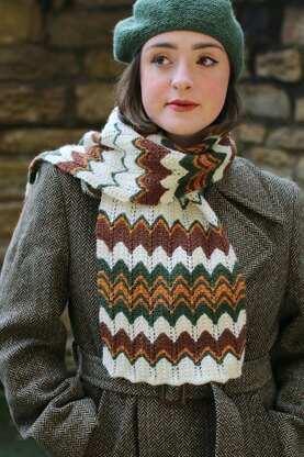 Feather Stitch Scarf