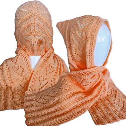 Heart Warmer Hooded Scarves