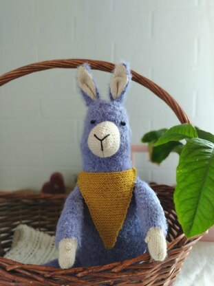 Llama knitting pattern