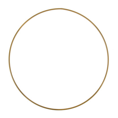 Trimits Metal Gold Craft Hoop - 25cm