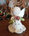 Mistletoe Christmas Angel Ornament