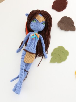 Avatar Navi Neytiri amigurumi