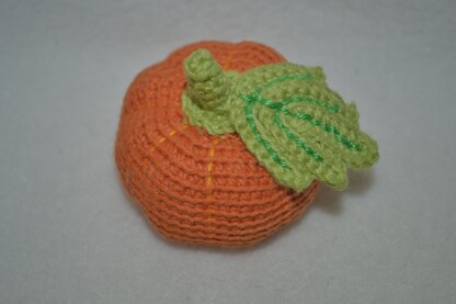 Amigurumi pumpkin toy