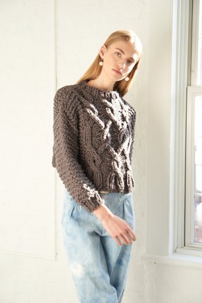 Loopy Mango Big Cotton Urban Fisherman Sweater #5