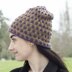 Two Color Woven Hat in Cascade 220 Superwash - W707 - Downloadable PDF