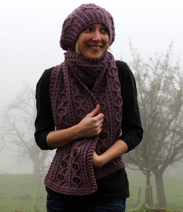 Cloudberry Scarf