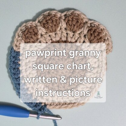 Puppy Pawprint Blanket - US Terminology
