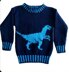 Velociraptor Dinosaur Sweater