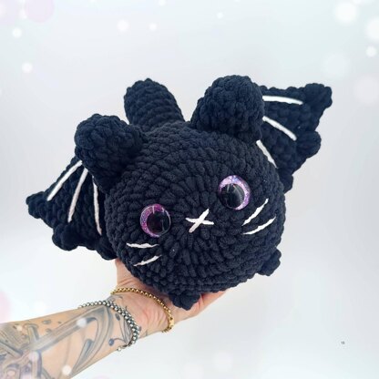 Halloween Bat-Wing Cat