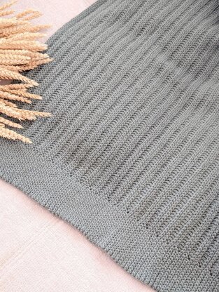 Laurel Knit-Look Blanket