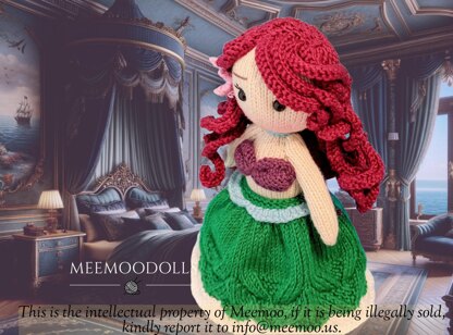 Knit Ariel Doll