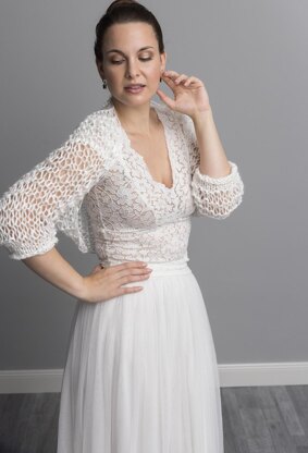 Easy summer bolero for brides