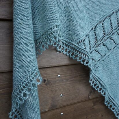 Sage Leaf Shawl