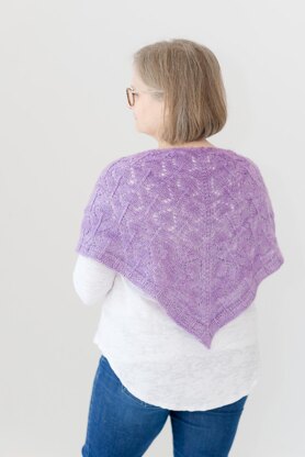 When the Lilacs Bloom Shawl