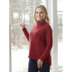 830 Taconic Turtleneck - Knitting Pattern for Women in Valley Yarns Taconic