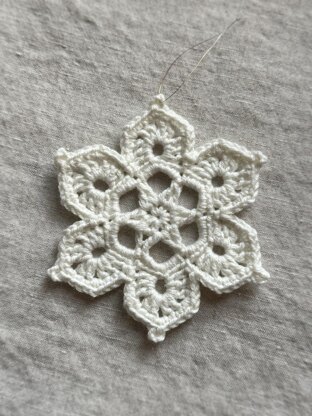 Snowflake Ornament Trio