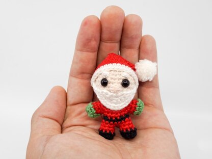 Mini Noso Santa Claus Crochet Pattern