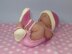 Just For Preemies - Premature Baby 4 Ply Bumper Booties and Beanie