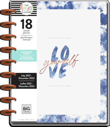 The Happy Planner Indigo Classic 18 Month Planner