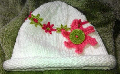 Beau's Fanciful Flower Baby and Toddler Hat