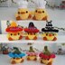 Crochet Chick Keychain Pattern, Amigurumi Chick In Hats, Mini Duck Keychain PDF