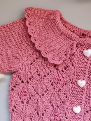 Luna Newborn Set - Cardi and Pants