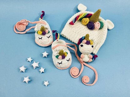 Unicorn baby shoes