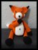 Crochet pattern for fox Fuchsi