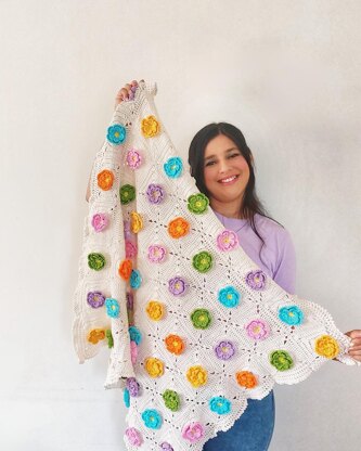 Flower Pop Blanket