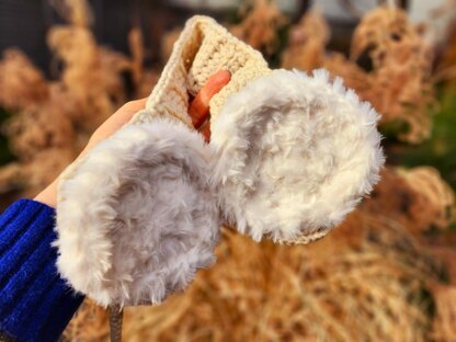 Sunflower Earmuffs Warmers