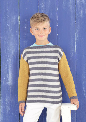 Boy's and Baby's Sweaters in Sirdar Snuggly Baby Bamboo DK - 4521 - Downloadable PDF