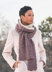 Ramsey Ribbed Scarf in Blue Sky Fibers Woolstok - 202002 - Downloadable PDF