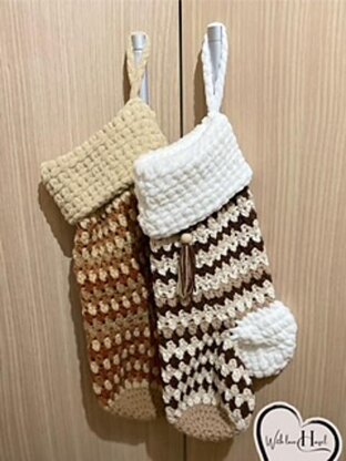 Chunky Cabin Stocking