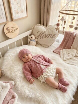 "Amber" cardigan & knicker set