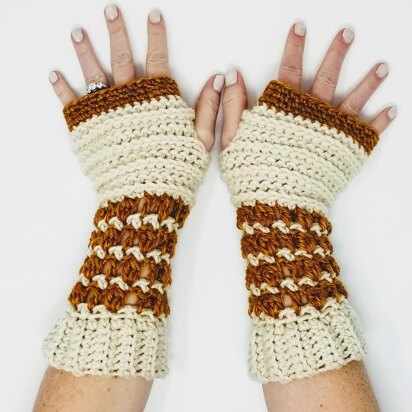 Textured Bobble Mitts