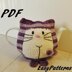 Knitty Kitty tea cosy