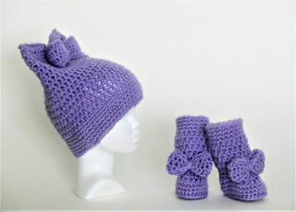 Bonny Baby Bow Hat and Boots