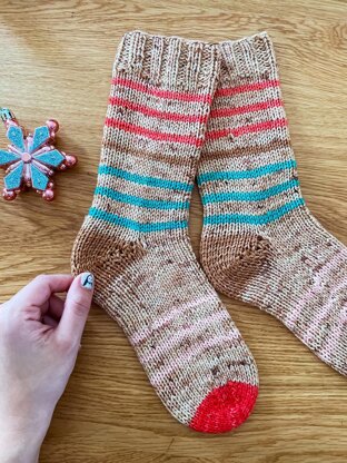 Christmas Socks Cast on Box!